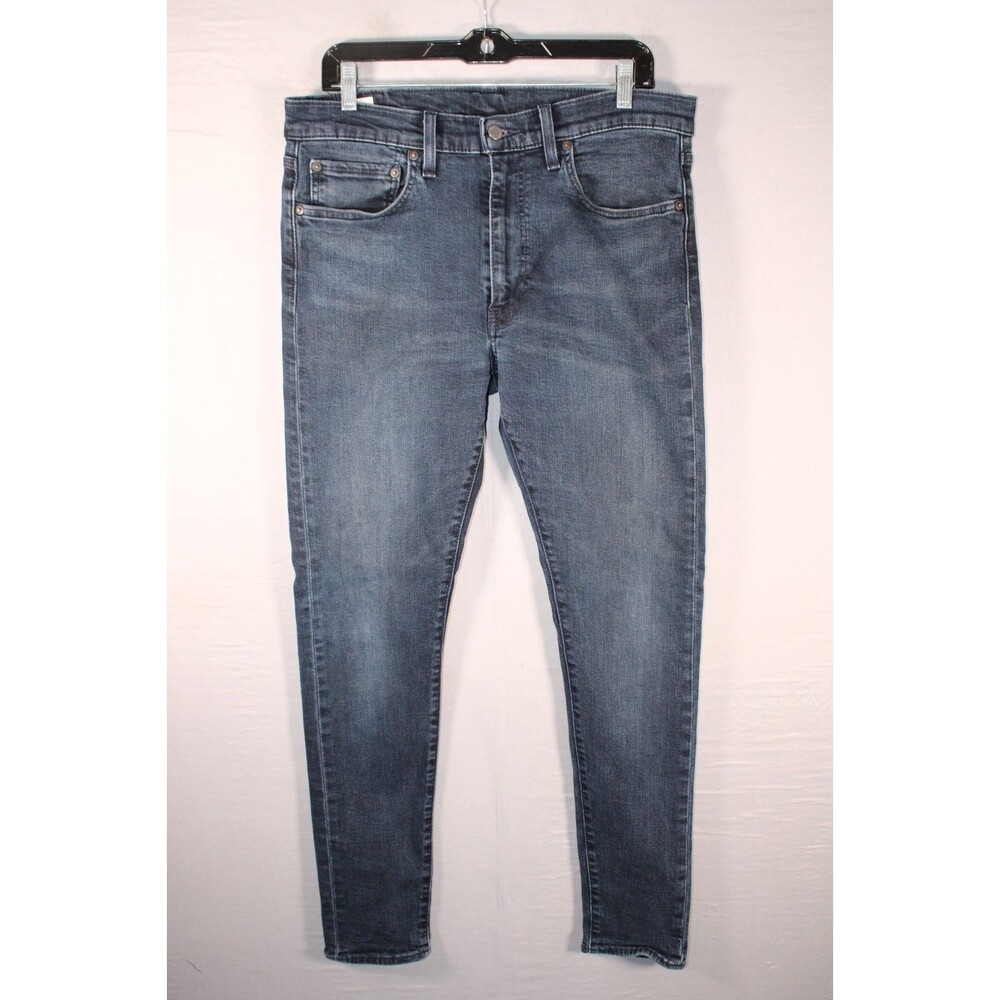 Levi's Men's Straight Jeans - Faded Indigo Blue